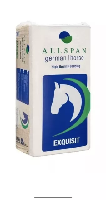 Allspan Exquisit 26 Kg - 600 L Hobelspäne Einstreu Tiereinstreu im Versandkarton