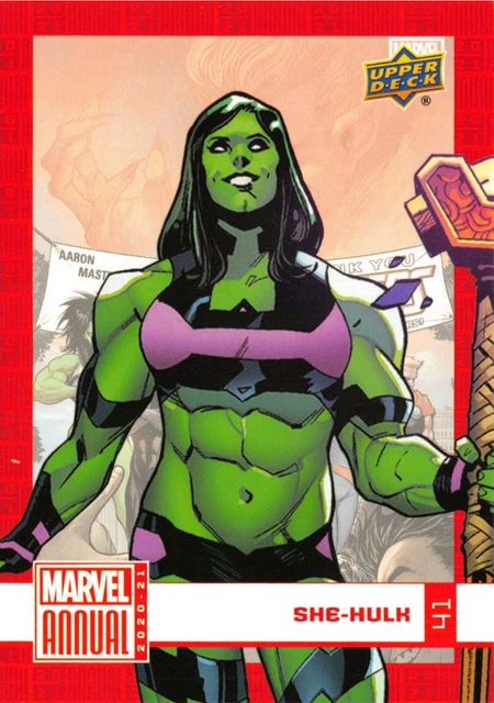 2020-21 Marvel Annual She-Hulk Number 41 Base Set