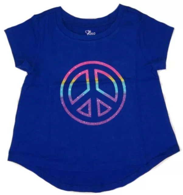 The Childrens Place Little Girls Short Sleeve T-Shirt  NWT Size  4   Navy