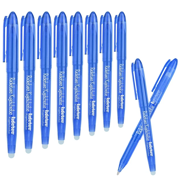 Paper Mate Lot De 12 Stylos à Bille Effaçables Noirs 1 Mm