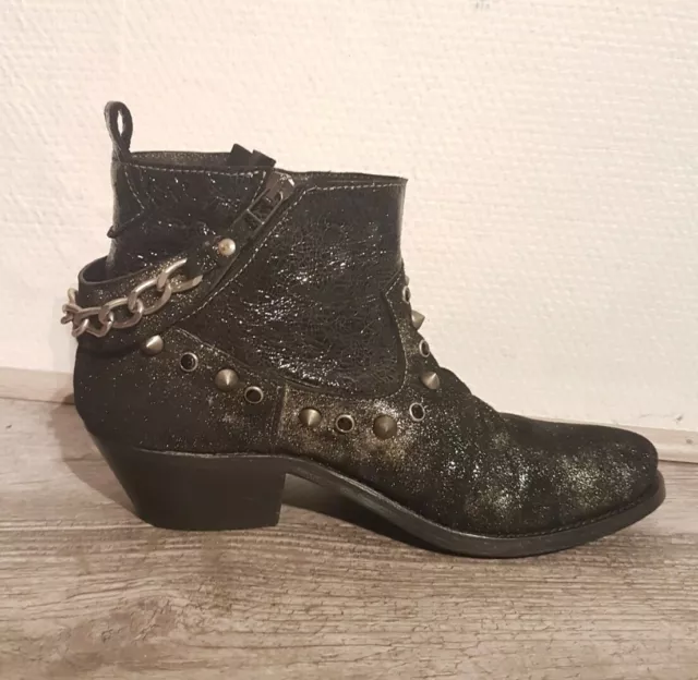 Bottines sales philippe morvan