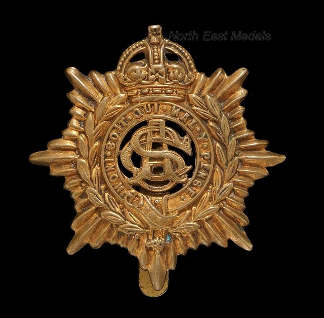 WW1 ASC ARMY Service Corps Cap Badge £12.99 - PicClick UK