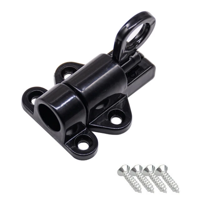 1*SELF CLOSING LATCH Bolt Automatic Spring Loaded Door Gate Security ...