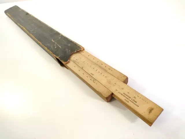 Large Antique Slide Rule By Neuhöfer & Sohn Wien Austria 1920s - 1930s