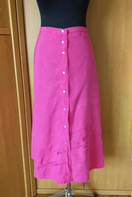 Skirt St. Germain Des Pres by Maria Christina Sartini Pink Midi A-Line IT50 US18