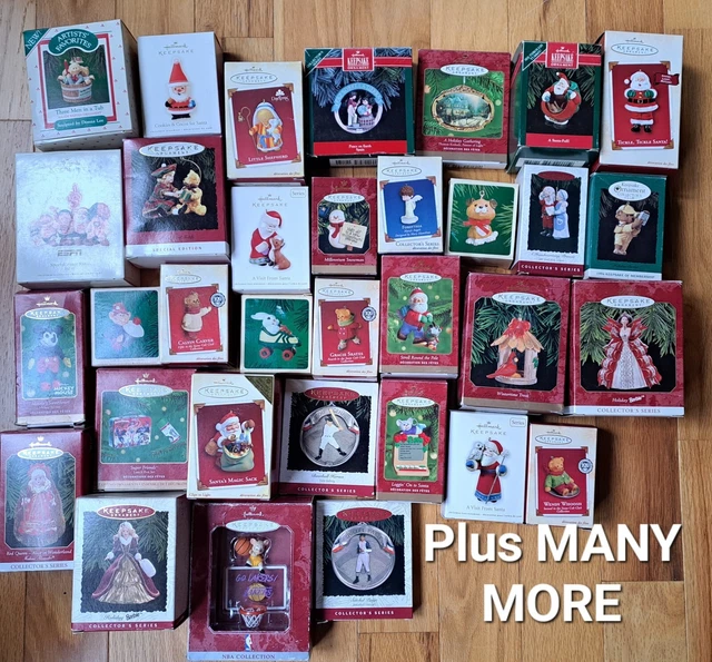 Hallmark Christmas Ornaments You Choose  Add 0nly $1.00 Shipping Each Additional