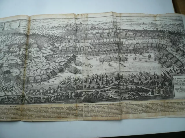 Schlacht bei Breitenfeld, anno 1631, Merian Theatrum Europaeum, anno 1650