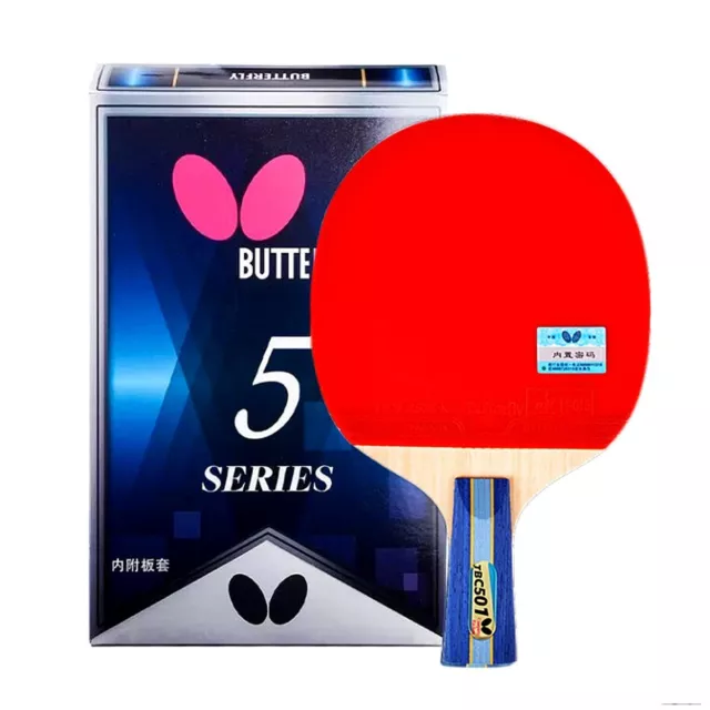 Butterfly TBC501 Table Tennis Ping Pong Racket Paddle Bats Short Handle/ Penhold