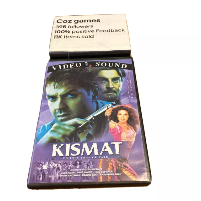 Kismat Dvd Region Free Indian Hindi Action Movie Bollywood BOBBY DEOL