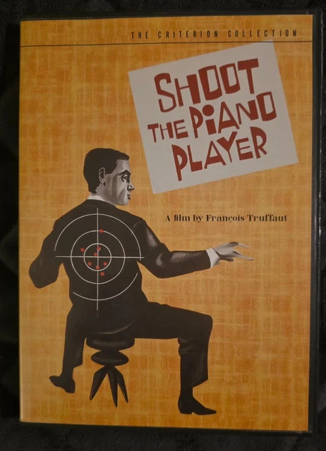 SHOOT THE PIANO Player (Criterion Collection) (DVD, 1960) great