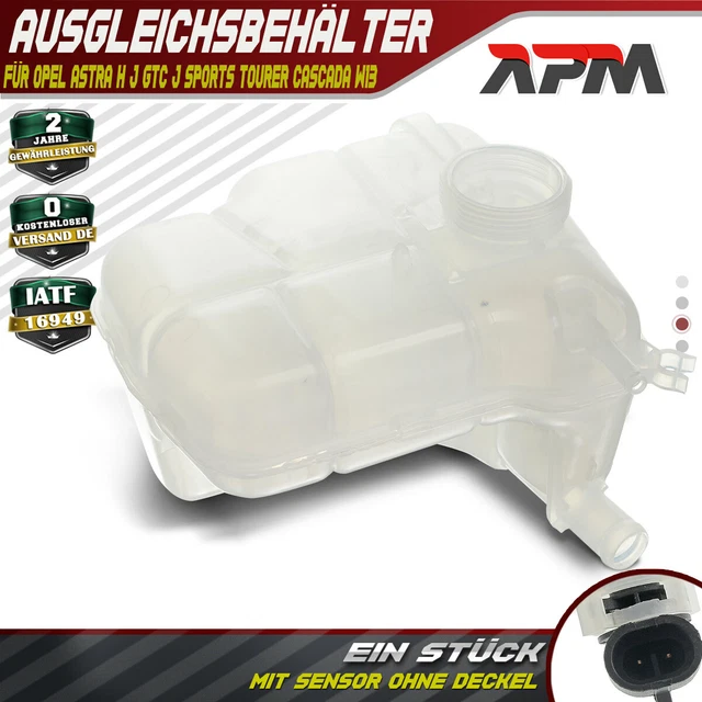 Vase D'expansion Pour Opel Astra - NTY, 100% Testé étanche, Référence 93179469, Fabriqué En Pologne