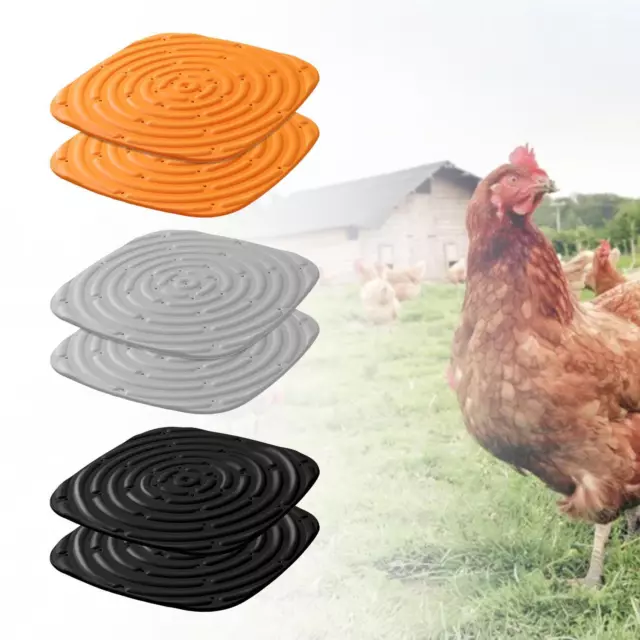 2 pièces coussins de nid de poulet accessoires de poulailler tapis de poulet