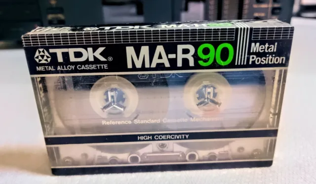 TDK MA-R C90 Metal Alloy New Sealed Tape Rare Very Collectable High Performance 3