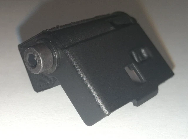 Kit de charnières en alliage d'aluminium, 1 paire, couvercle anti-poussière pour plateau tournant noir, onglets de réparation adaptés à Technics SL-D1 D2 D3 B1 Q2 Q200 3200 3100 220  1420
