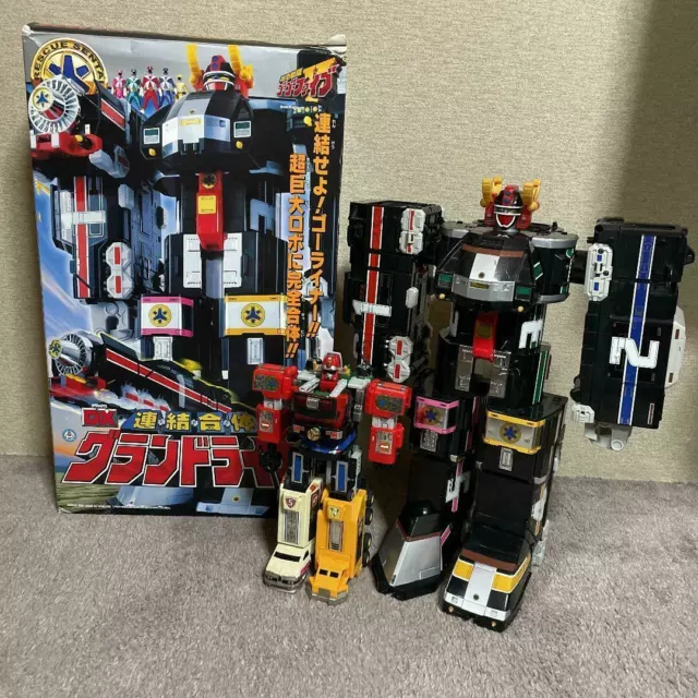 Power Rangers Lightspeed Rescue GoGoFive DX Victory Robo Grand Liner Megazord