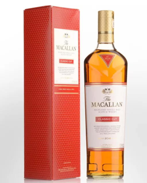 The Macallan Classic Cut 2018 Edition Single Malt Scotch Whisky 700mL