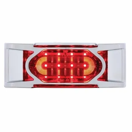 United Pacific 36894 Clearance/Marker Light, With Chrome Bezel, 16 Led,