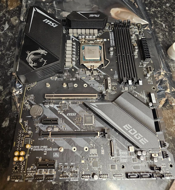 Scheda Madre MSI MPG Z490 GAMING PLUS – ATX, LGA1200, Intel, DDR4, Gaming, Usata Come Nuova