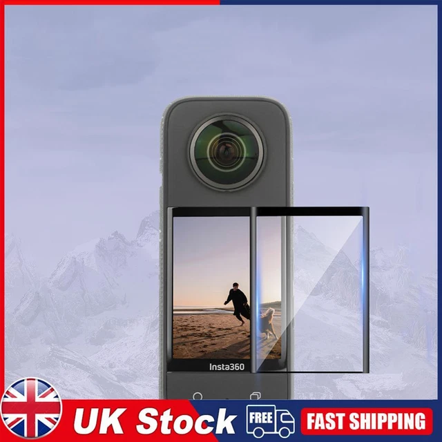 Soft Waterproof Panoramic Action Camera Protective Cover for Insta360 X3 (Blue)