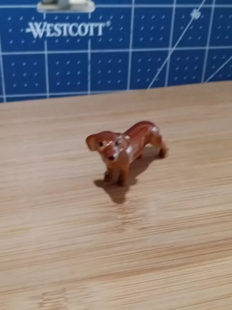 Hagen-Renaker Miniature Figure-Dachshund Dog-Excellent Condition