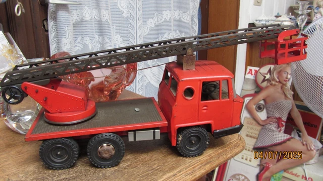 RARE camion de pompiers soviétiques OMO (reproduction de 1937