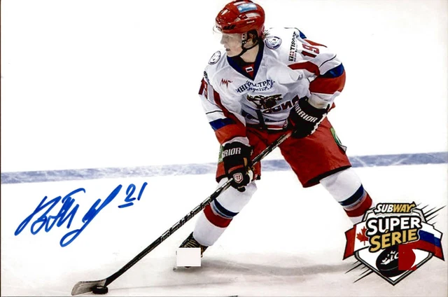 Vladimir Tkachev Tkachyov SIGNED 4x6 photo TEAM RUSSIA / LOS ANGELES KINGS 2