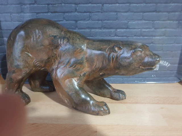 Lampe à huile en bronze, paon, oiseau adoré, Inde du Sud ver