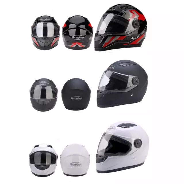 Motorcycle Full Face Helmet Modular Filp up Front Helmet Road Dirt Helmet