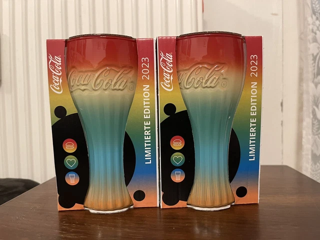 McDonalds Regenbogenglas 2023, Neu und OVP zum sammeln