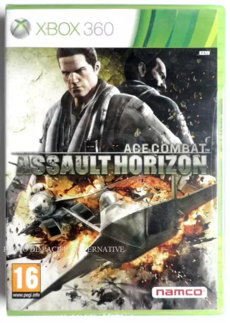 jeu ACE COMBAT ASSAULT HORIZON pour XBOX 360 en francais game spiel avion X360