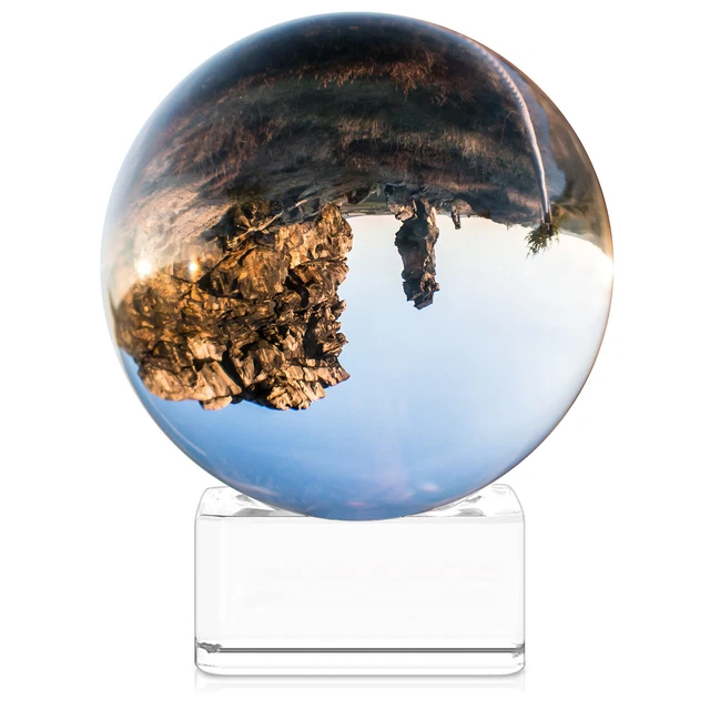 Sfera cristallo trasparente per foto - sfera vetro per fotografia Ø 60mm