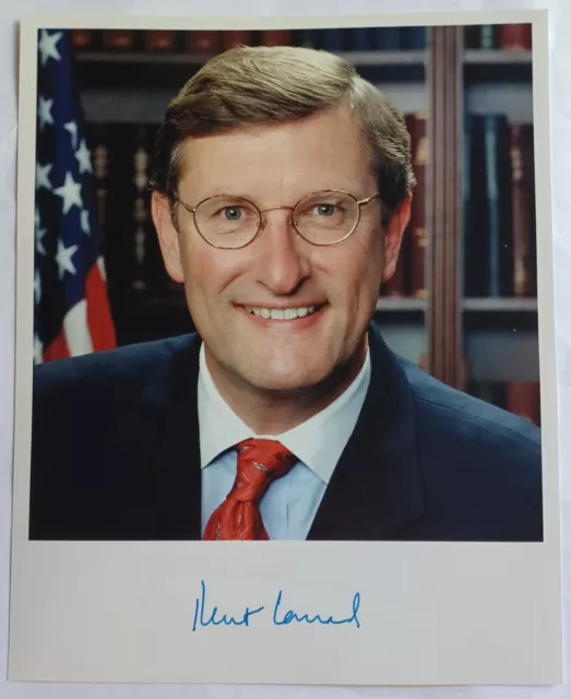 Kent Conrad Signed 8x10 Photo - North Dakota Senator - Congress