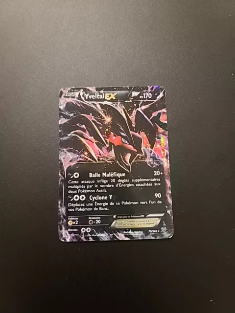 Carte Pokémon Yveltal EX  XY  79/146