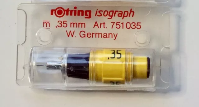 ROTRING ISOGRAPH NIBS 0.18. 0.25. 0.35 and more