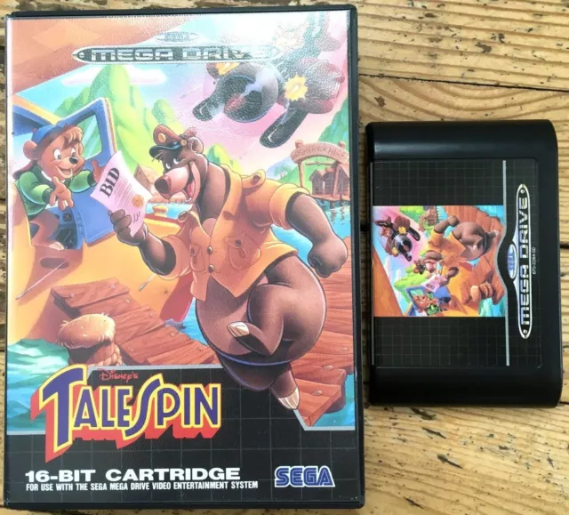 Talespin En Boîte Sans Notice Megadrive Pal Euro In Complet Boxed Ovp Disney Jeu