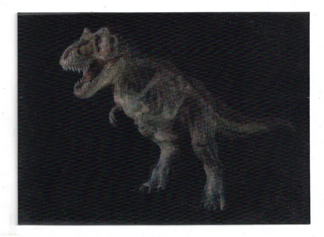 TYRANNOSAURUS T-Rex KAIYODO Lenticular POSTCARD BUILD-UP + SKELETON Dinosaur