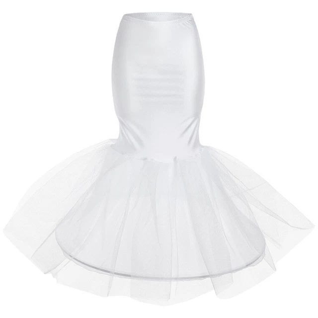 Sottoveste sirena Krinoline sottogonna in tulle brock da sposa selvaggio