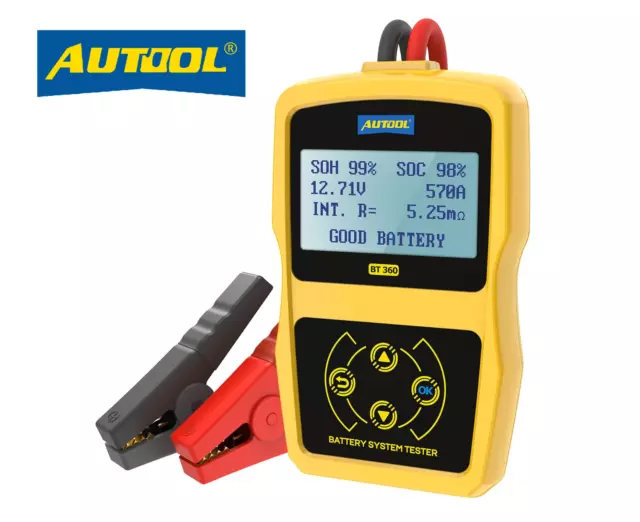 12v Car Digital Automotive Diagnostic Battery Tester Analyzer Scanner Tool