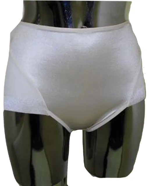 Womens Firm Control Nude Low Leg Matt & Shine Pants Knickers Shapewear Size 12