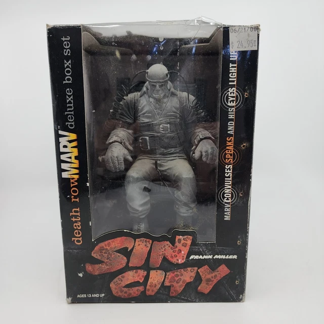 1999 McFarlane Toys Sin City DEATH ROW MARV Deluxe Box Set Figure