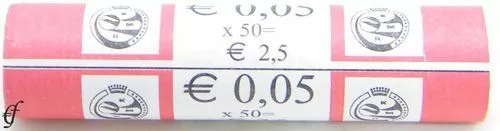 Belgien Rolle 5 Cent 2006 mit 50 Münzen prägefrisch