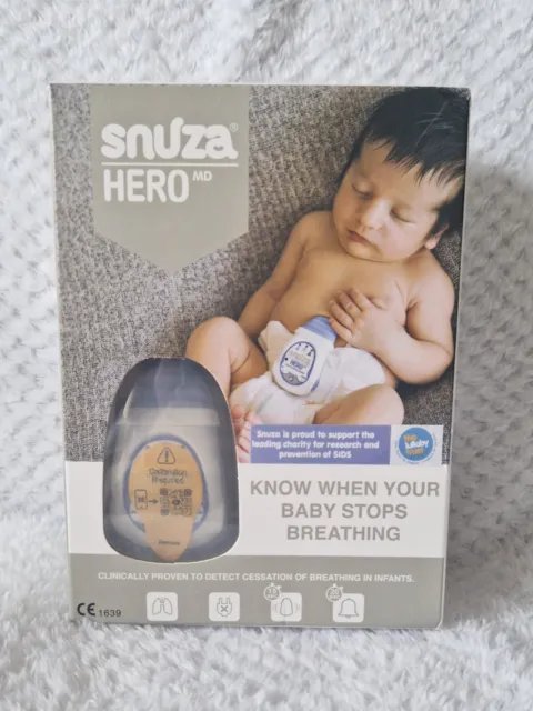 Snuza Hero MD - Portable Baby Breathing Monitor (Medically Certified)