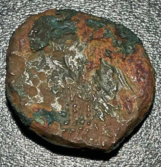 287-278 BC Greek Sicily Syracuse Hiketas AE 21mm 6.56g Zeus & Eagle Coin