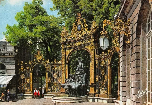NANCY - Place Stanislas - the Amphitrite Fountain (Sculptor Bartholomew Guibal)