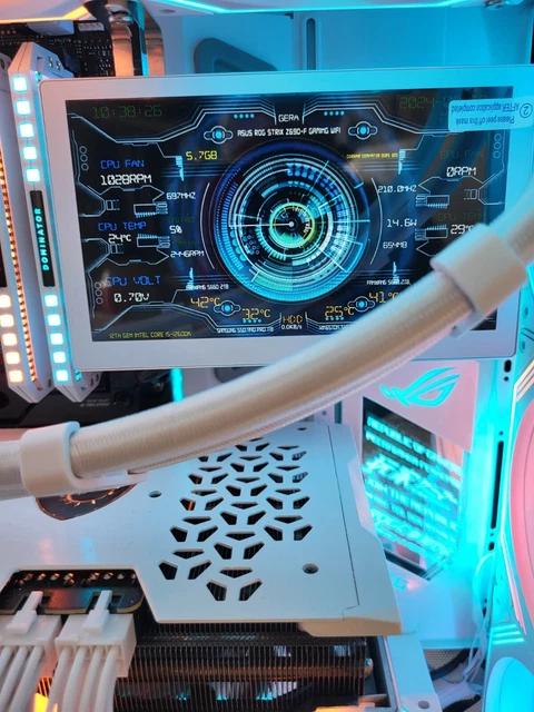 WAVESHARE 7 ZOLL Ips Lcd Monitor Mainboard,Cpu,Gpu,sensor Temperatur ...