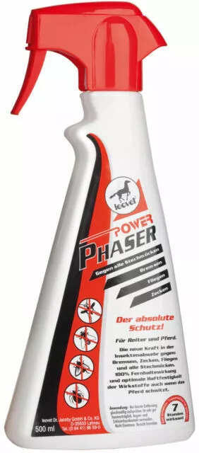 HORSE FLY SPRAY Leovet Power Phaser Fly Protection Spray - 550ml FREE P&P