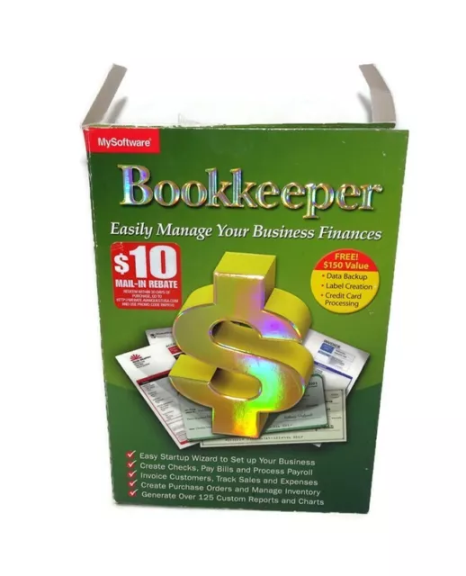 MySoftware Bookkeeper Business Manager - Accounting and Payroll software.