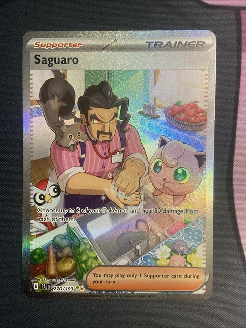Saguaro Full Art 270/193 NM/M special illustration Paldea Evolved English
