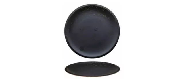Assiette Plate Amazon Noir Et Vert Porcelaine Ø 20 CM MORINI