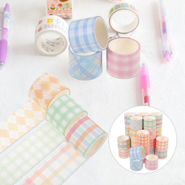 30 rollos de álbum de recortes cinta washi bloc de notas cinta de impresión cuaderno cinta washi